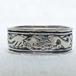 Men's Jewelry Ring Sz 13 Silver